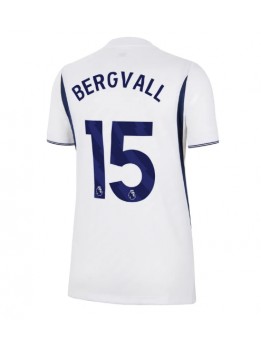 Tottenham Hotspur Lucas Bergvall #15 Heimtrikot für Frauen 2026-27 Kurzarm